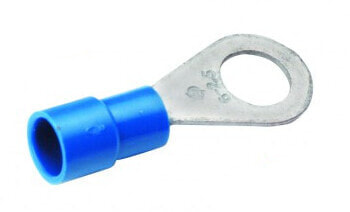 Разъем кольцевой Cimco 180042 - Покрытие контактов: олово - Прямой - Синий - 2.5 мм² - 1.5 мм²