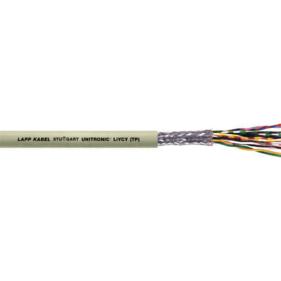 Lapp UNITRONIC LiYCY (TP) - Grey - Copper - PVC - 9 mm - 84 kg/km - 142 kg/km