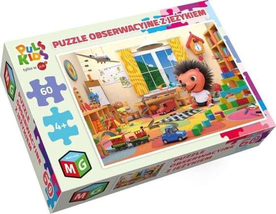 Multigra Puzzle obserwacyjne 60 Z Jeżykiem