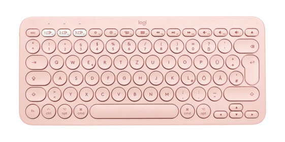 K380 for Mac Multi-Device Bluetooth Keyboard - Mini - Bluetooth - AZERTY - Pink