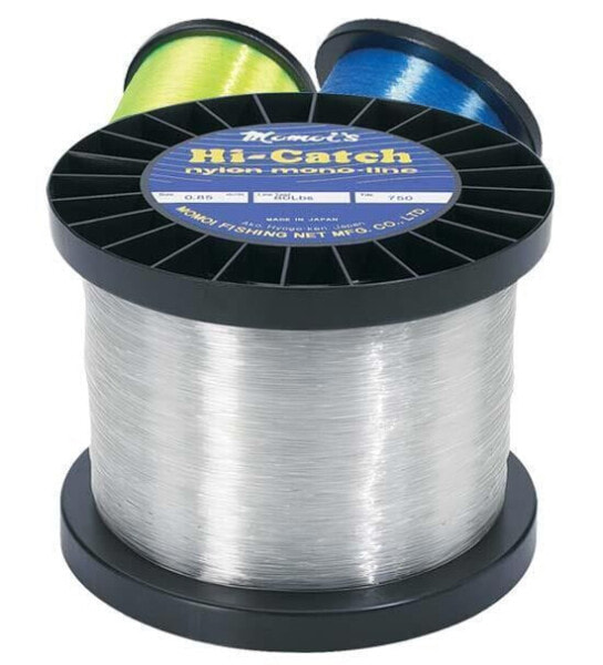 Momoi Hi-Catch Nylon Monofilament Line- 25 Lb., Smoke Blue, 4500 Yards