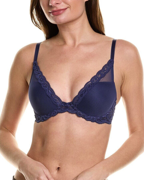 Natori Feathers Contour Plunge Bra Women's 30A