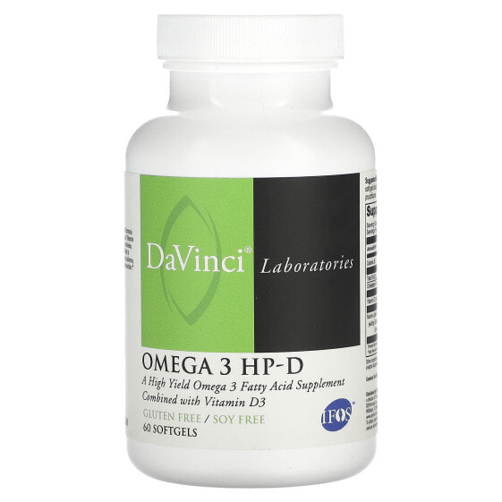 Omega 3 HP-D, 60 Softgels