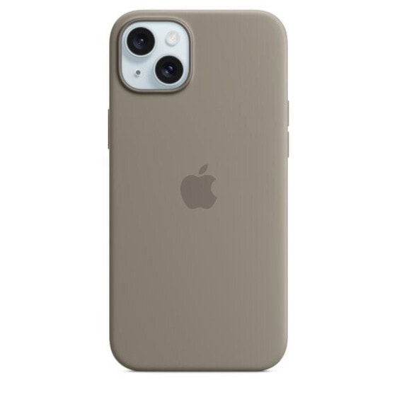 Чехол для смартфона Apple iPhone 15 Plus Силиконовый с MagSafe, Тонбраун - iPhone 15 Plus