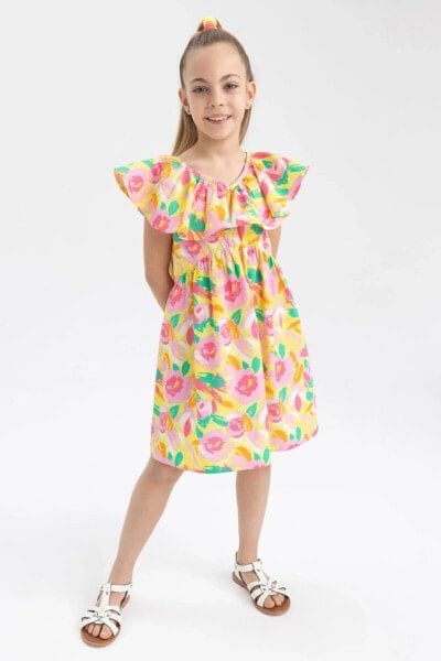 Платье Defacto Kız Çocuk Poplin Z6370a623sm
