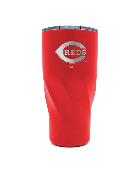 Cincinnati Reds 30 Oz Morgan Stainless Steel Tumbler