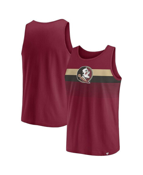 Branded Men's Garnet Florida State Seminoles Wild Game Tank Top