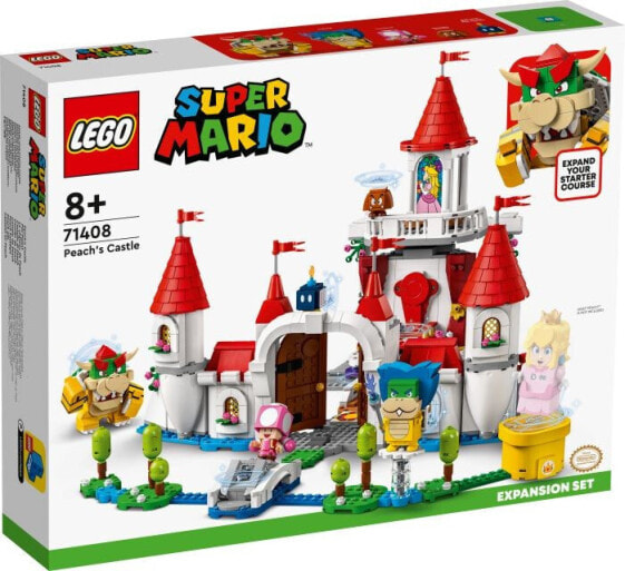 Конструктор LEGO LEGO Super Mario 71408 Peach's Castle Expansion Set.