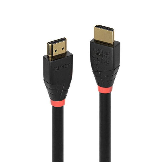 Lindy 20m Active HDMI 2.0 18G Cable - 20 m - HDMI Type A (Standard) - HDMI Type A (Standard) - 4096 x 2160 pixels - Audio Return Channel (ARC) - Black
