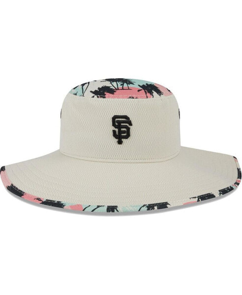 Men's Natural San Francisco Giants Retro Beachin' Bucket Hat