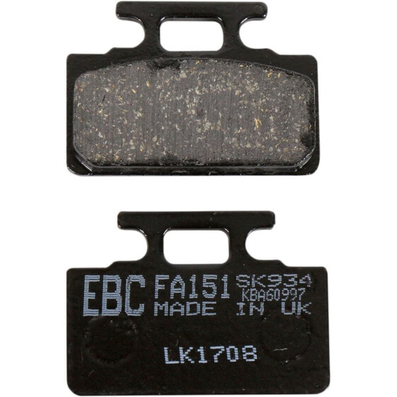 EBC FA Series Organic FA151 Brake Pads