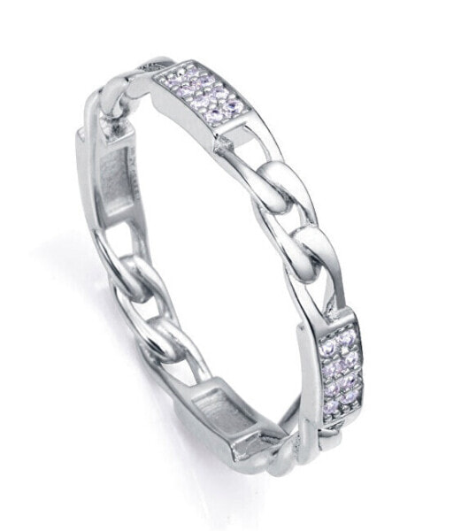 Кольцо Viceroy Clasica 13161A014 Silver Zircon