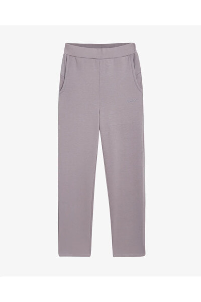 W Soft Touch Eco Wide Leg Sweatpant S232180- Kadın Eşofman Altı Pembe