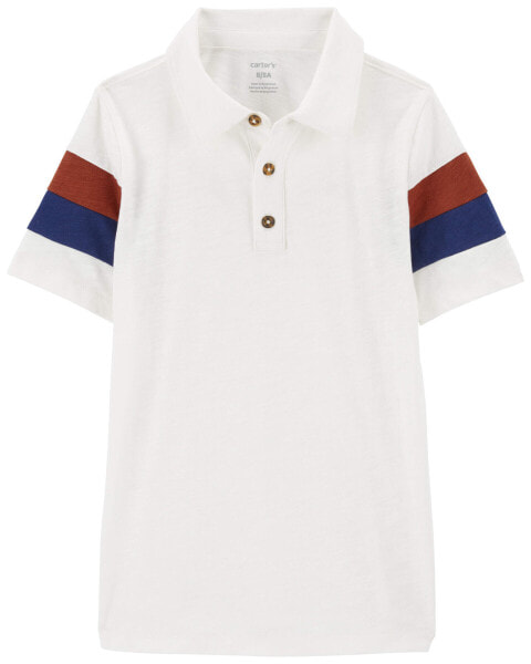 Kid Striped Polo Shirt 14