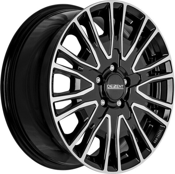 Dezent KE black/polished 6.5x16 ET60 - LK5/120 ML65.1