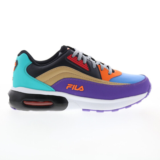 Fila T-Sky 601 1GM01632-036 Mens Purple Leather Lifestyle Sneakers Shoes 8