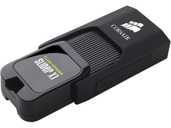 Corsair 128GB Voyager Slider X1 USB 3.0 Flash Drive, Speed Up to 130MB/s (CMFSL3