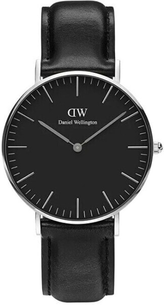 Часы и аксессуары Daniel Wellington Classic 36 Sheffield S черные DW00100145