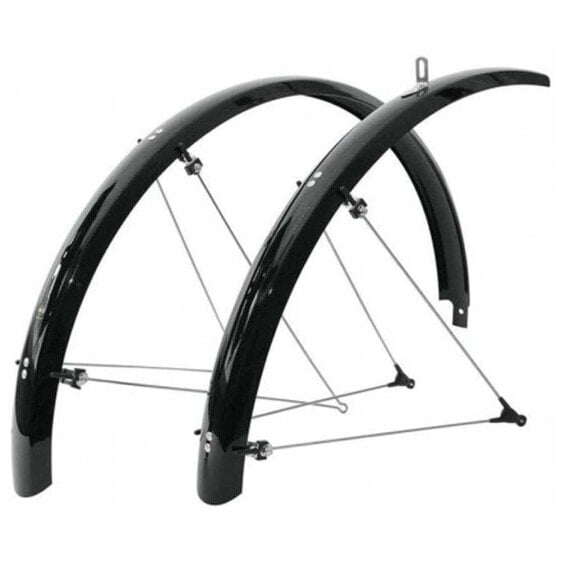 Крыло для велосипеда SKS Edge Trekking Aluminium 56 мм 28´´ Матовый черный
