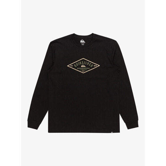 QUIKSILVER Diamond Logo long sleeve T-shirt