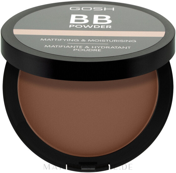 Multifunktionaler BB Puder - Gosh BB Powder 08 - Chestnut