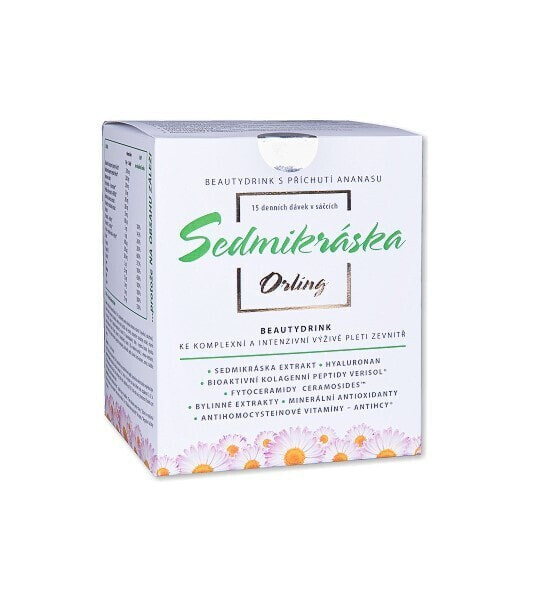 Здоровье Витамины и БАДы Для здоровья кожи Orling BeautyDrink Daisy с ароматом ананаса 15 пакетов