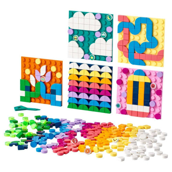 Конструктор LEGO 41957 DOTS - Большой набор пластин-наклеек с тайлами