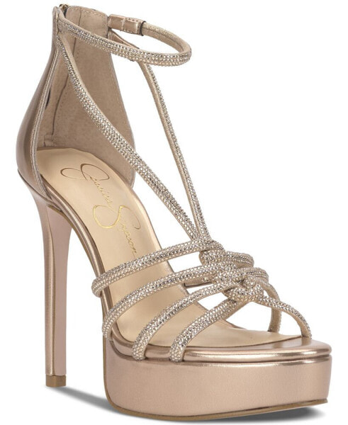 Women's Suvrie Embellished Strappy Platform Sandals