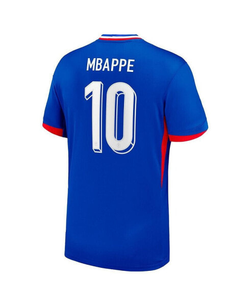 Big Boys and Girls Kylian Mbappe Blue France National Team 2024 Home Replica Jersey
