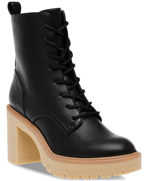 Women's Jaycob Lace-Up Platform Lug Booties