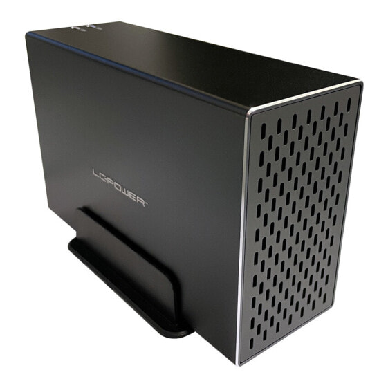 LC-Power LC-35U3-RAID-2 - HDD enclosure - 3.5" - Serial ATA - Serial ATA II - Serial ATA III - 5 Gbit/s - USB connectivity - Black