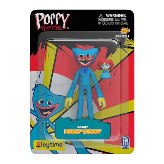 Фигурка Bizak Huggy Wuggy Poppy Playtime Smiling из серии Poppy Playtime (Время веселья Поппи)