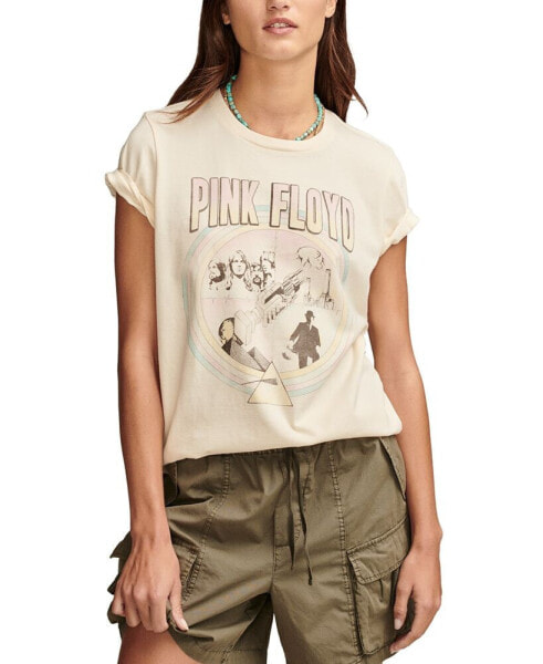 Women's Pink Floyd Circle Classic Cotton T-Shirt