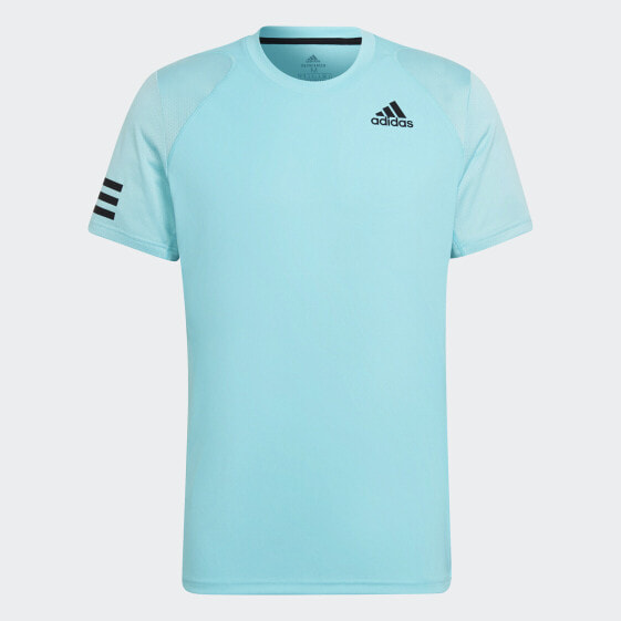 adidas men Club Tennis 3-Stripes Tee