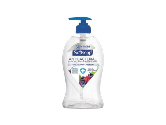 Softsoap US03574A Antibacterial Hand Soap, White Tea & Berry Fusion, 11 1/4 Oz P