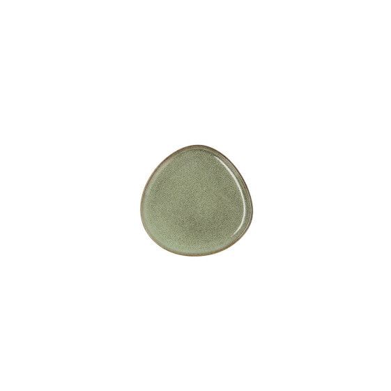 Тарелька плоская Bidasoa Ikonic керамическая зеленая (11 х 11 см) (Пачка 12 шт)