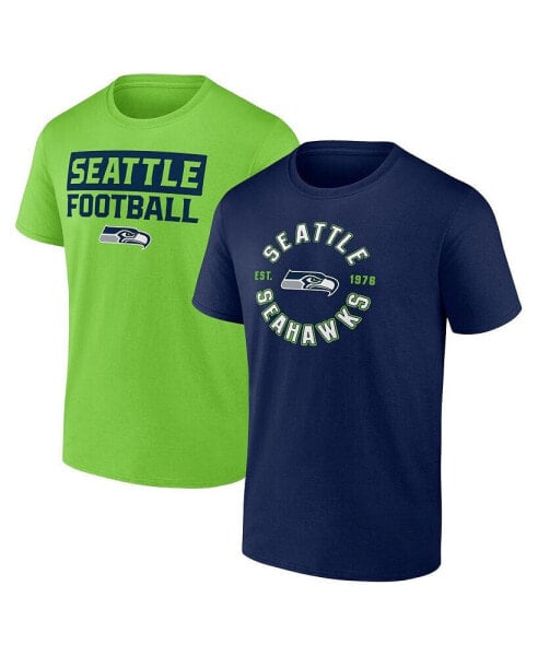 Men's Seattle Seahawks Serve T-Shirt Combo Pack