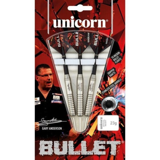 Darts steel tip Unicorn Bullet Stainless Steel - Gary Anderson 22g: 27520 | 24g: 27521 | 26g: 27522