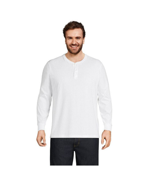 Big & Tall Super-T Long Sleeve Henley Shirt