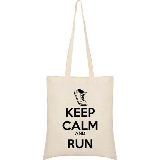 KRUSKIS Keep Calm And Run Tote Bag