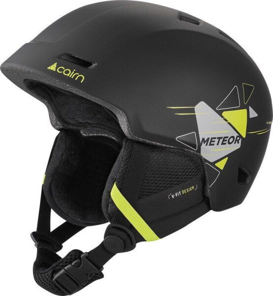 Cairn Kask Meteor Black Lemon r. 61-62 cm