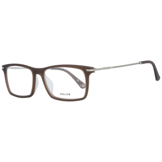 Police Brille VPL473 6W8M 52 Herren Braun 145mm