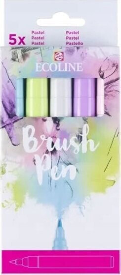 EcoLine Ecoline Brush Pen set Pastel | 5 colours