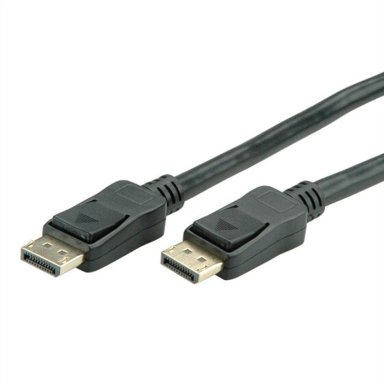 Переходник DisplayPort - DisplayPort VALUE by ROTRONIC-SECOMP AG 14.99.3495 - 15 м - Male - Male 4096 x 2160 пикселей