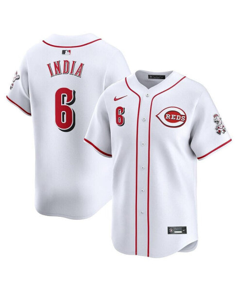 Men's Jonathan India White Cincinnati Reds Home Limited Player Jersey