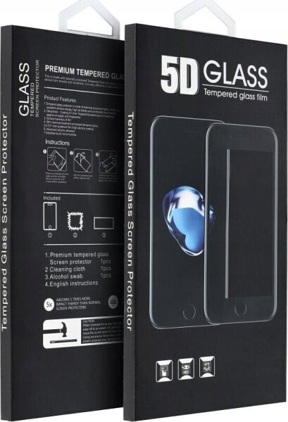 5D Full Glue Tempered Glass - do Samsung Galaxy A54 5G / S23 FE czarny