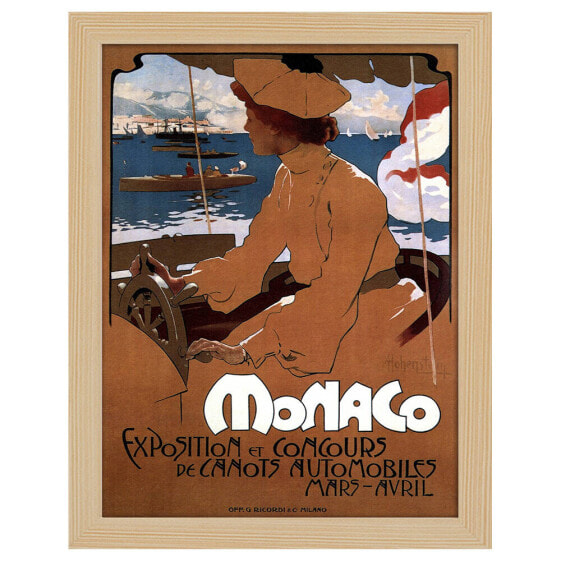 Bilderrahmen Poster Monaco