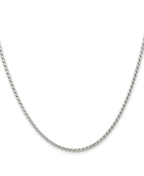 Stainless Steel 2.5mm Fancy Link Chain Necklace