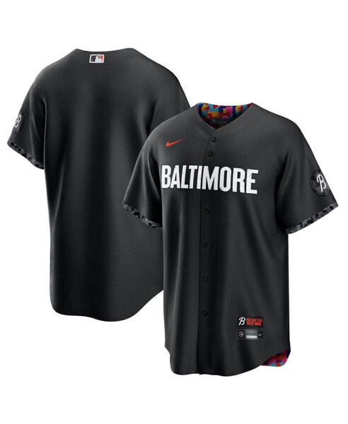 Men's Black Baltimore Orioles 2023 City Connect Replica Jersey