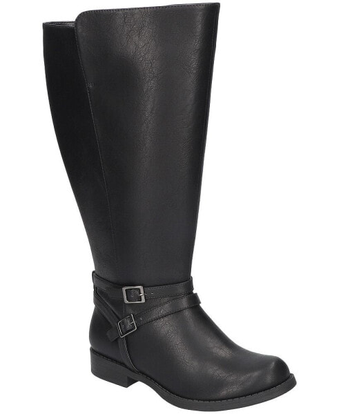 Women's Bay Plus Plus Athletic Shafted Extra Wide Calf Tall Boots